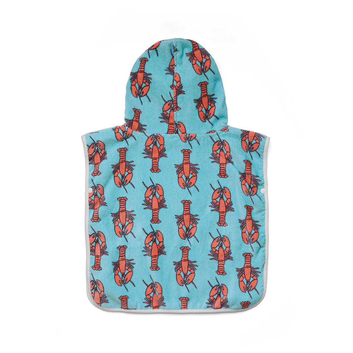 BABY HOODED TOWEL Little Lobsters - Image 3