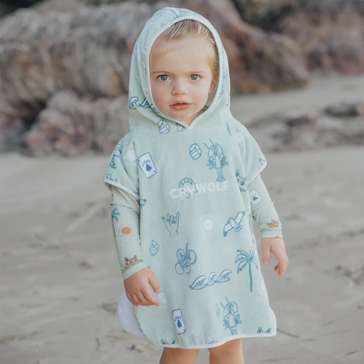 BABY HOODED TOWEL Lucky Days - Image 5