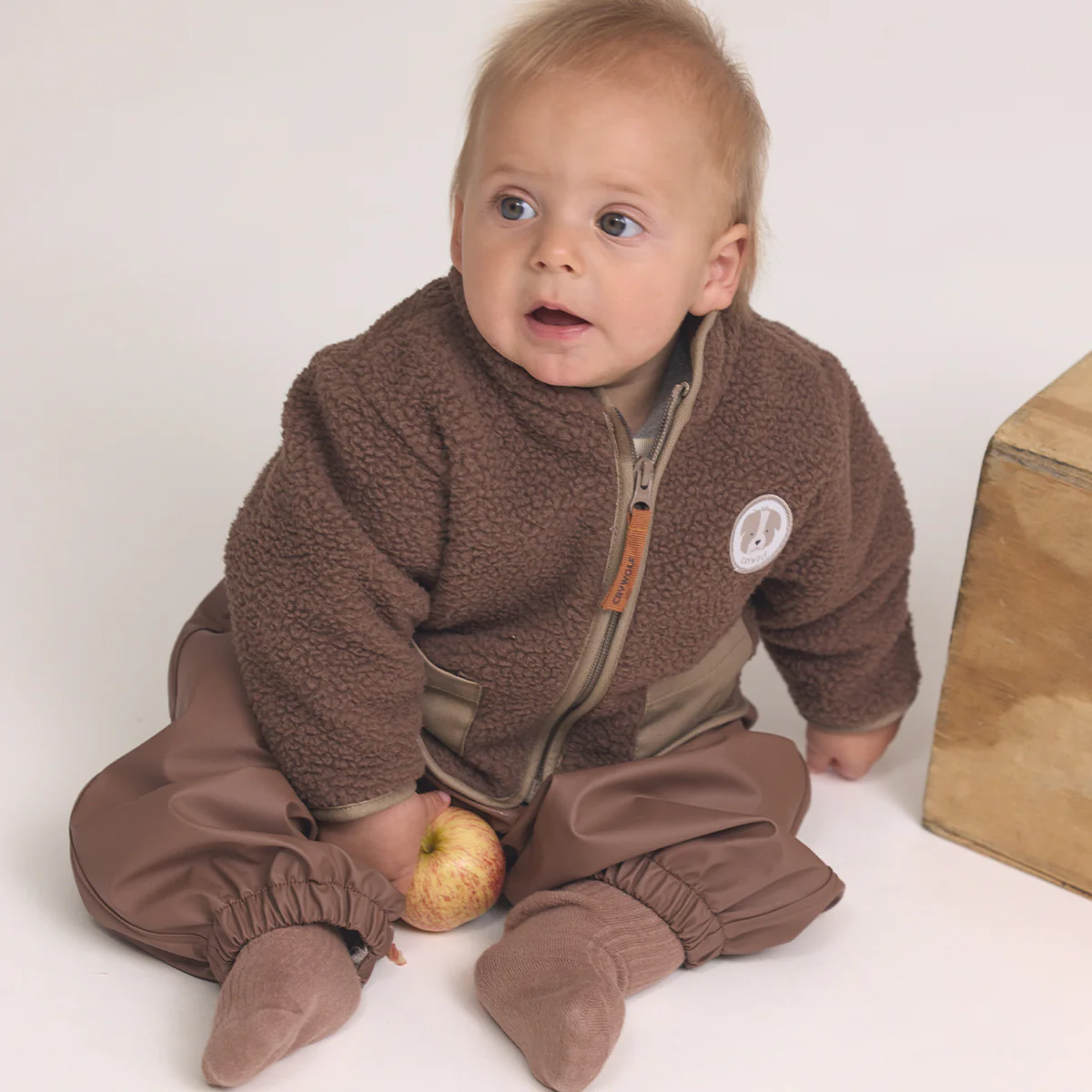 BABY SHERPA JACKET Pinecone - Image 4