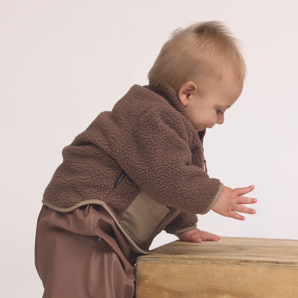 BABY SHERPA JACKET Pinecone - Image 5