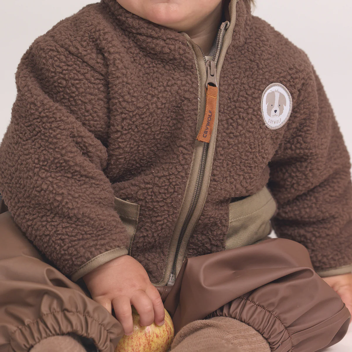 BABY SHERPA JACKET Pinecone - Image 6