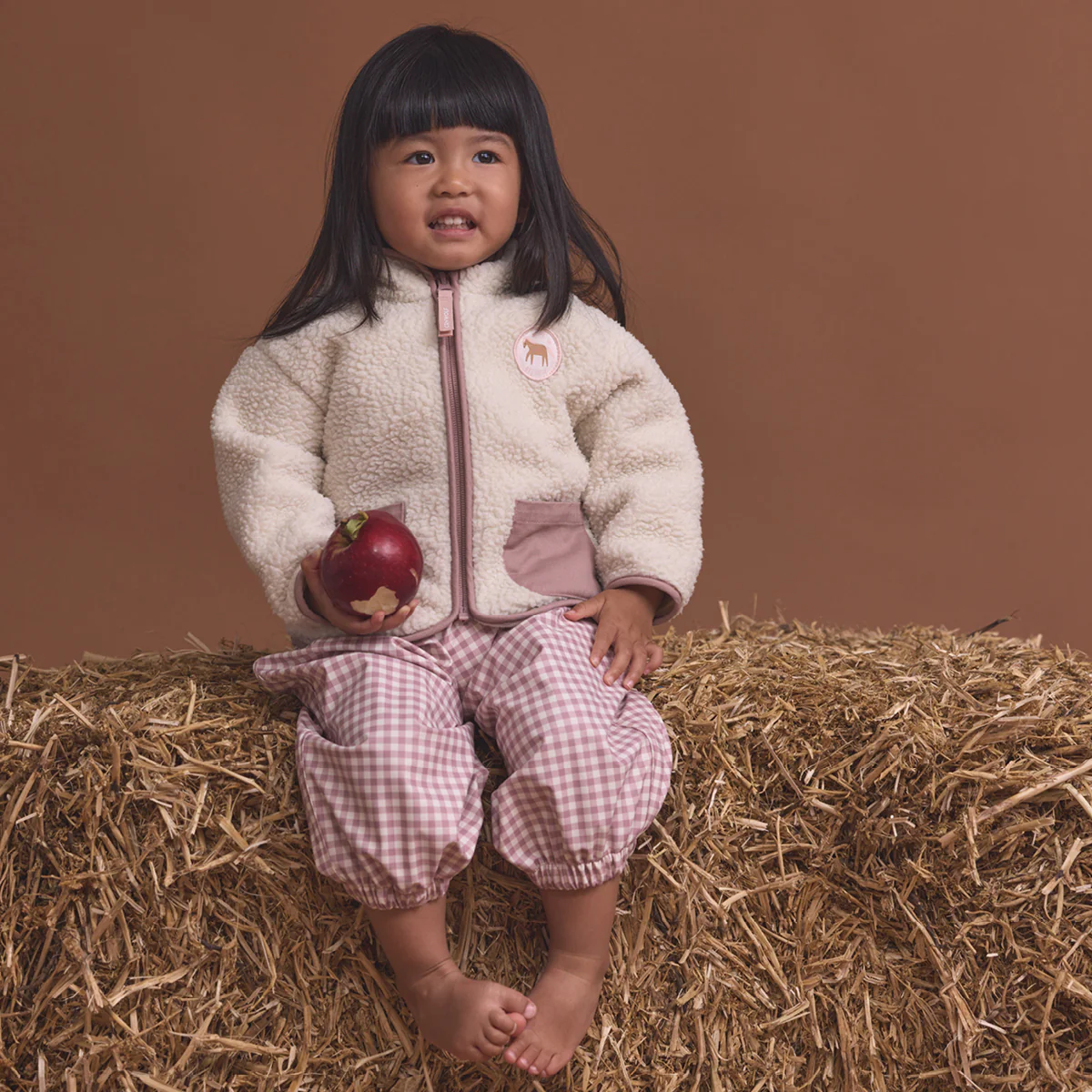 BABY SHERPA JACKET Powder - Image 4