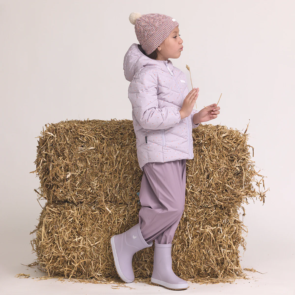 ECO-PUFFER Heather Dots - Image 5