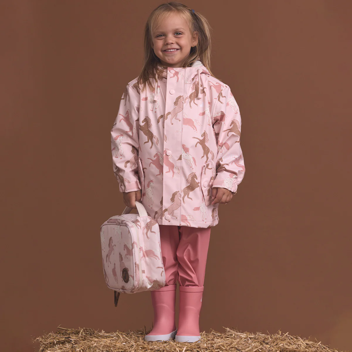 EVERYDAY LUNCH BAG Blush Ponies - Image 5