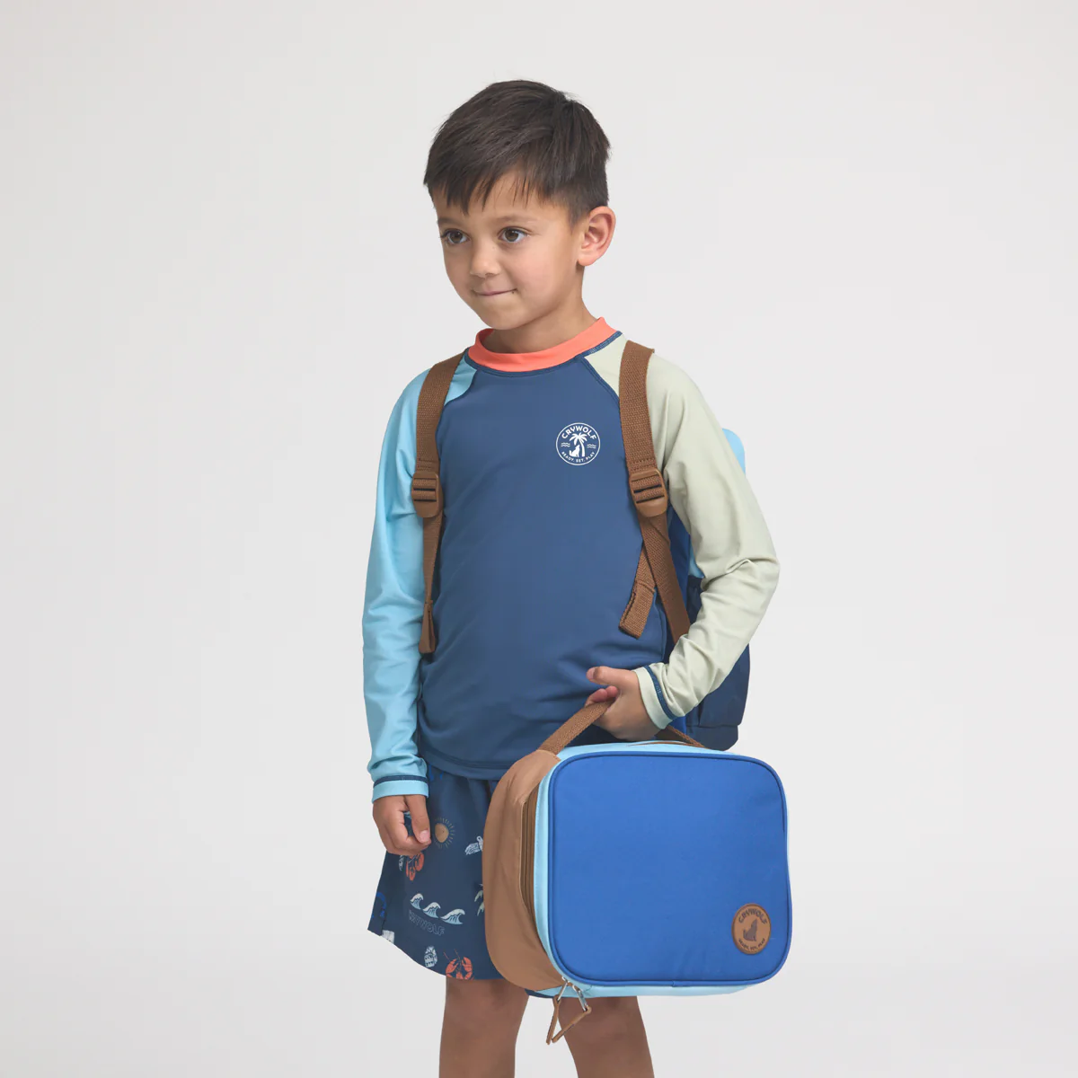 EVERYDAY LUNCH BAG Deep Sea Colourblock - Image 6