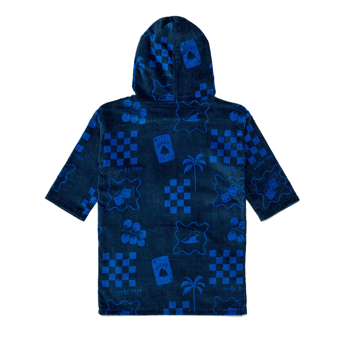 EVERYWHERE ZIP-UP TOWEL Navy - Image 3