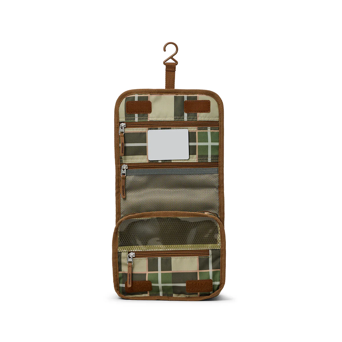 HANGING TOILETRY BAG Field Plaid - Image 3