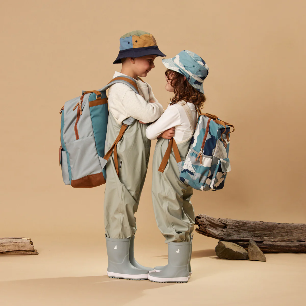KNAPSACK Moss Colourblock - Image 5
