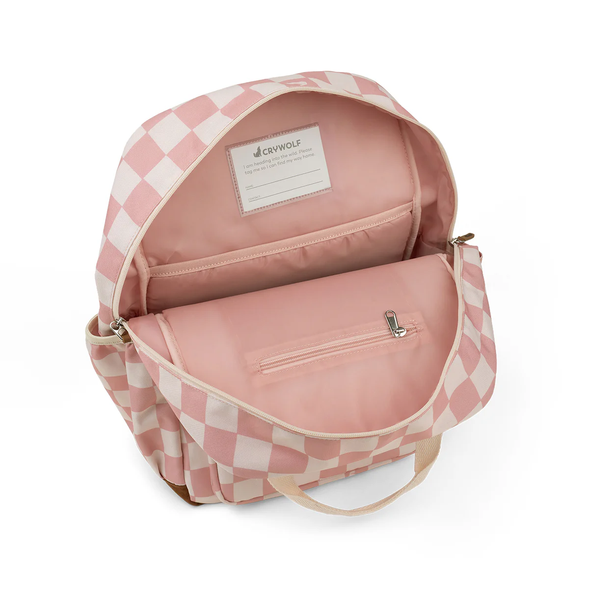 KNAPSACK Pink Check - Image 4