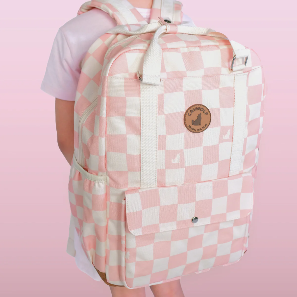 KNAPSACK Pink Check - Image 7
