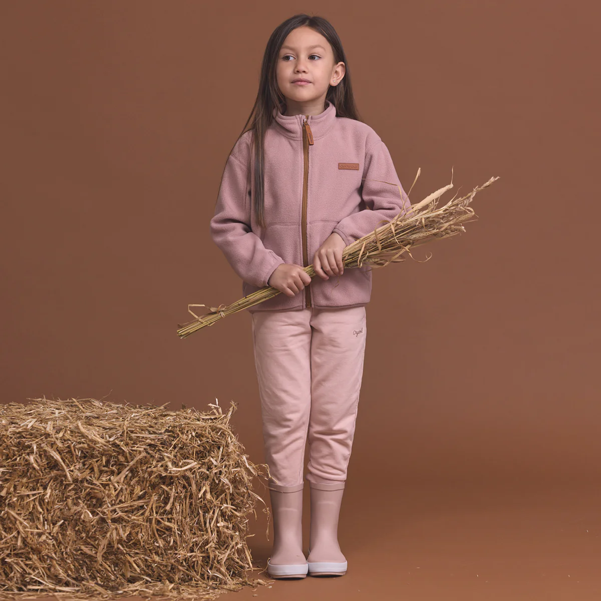 LIGHTWEIGHT FLEECE Pink Rose - Image 4