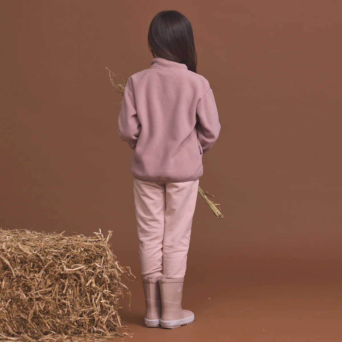 LIGHTWEIGHT FLEECE Pink Rose - Image 6