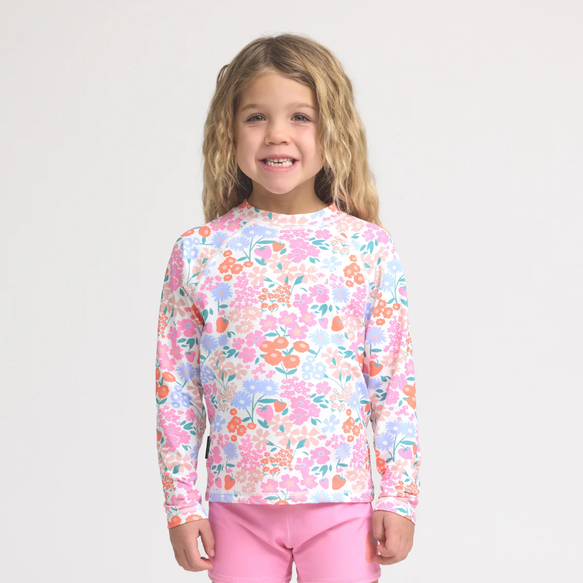 LONG SLEEVE RASH VEST Berry Garden - Image 2