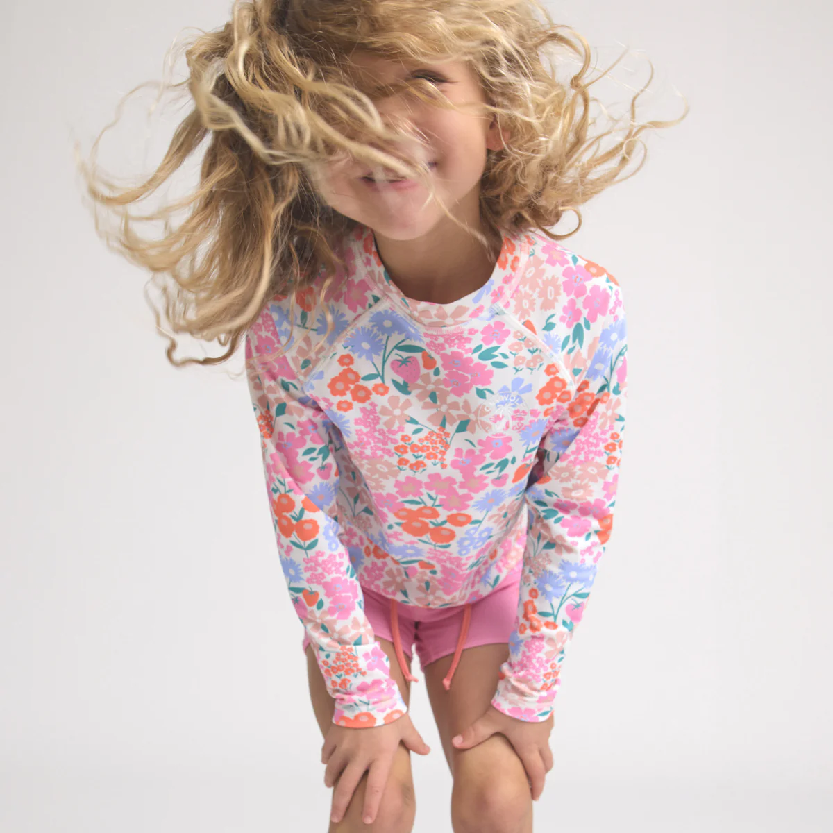 LONG SLEEVE RASH VEST Berry Garden - Image 4