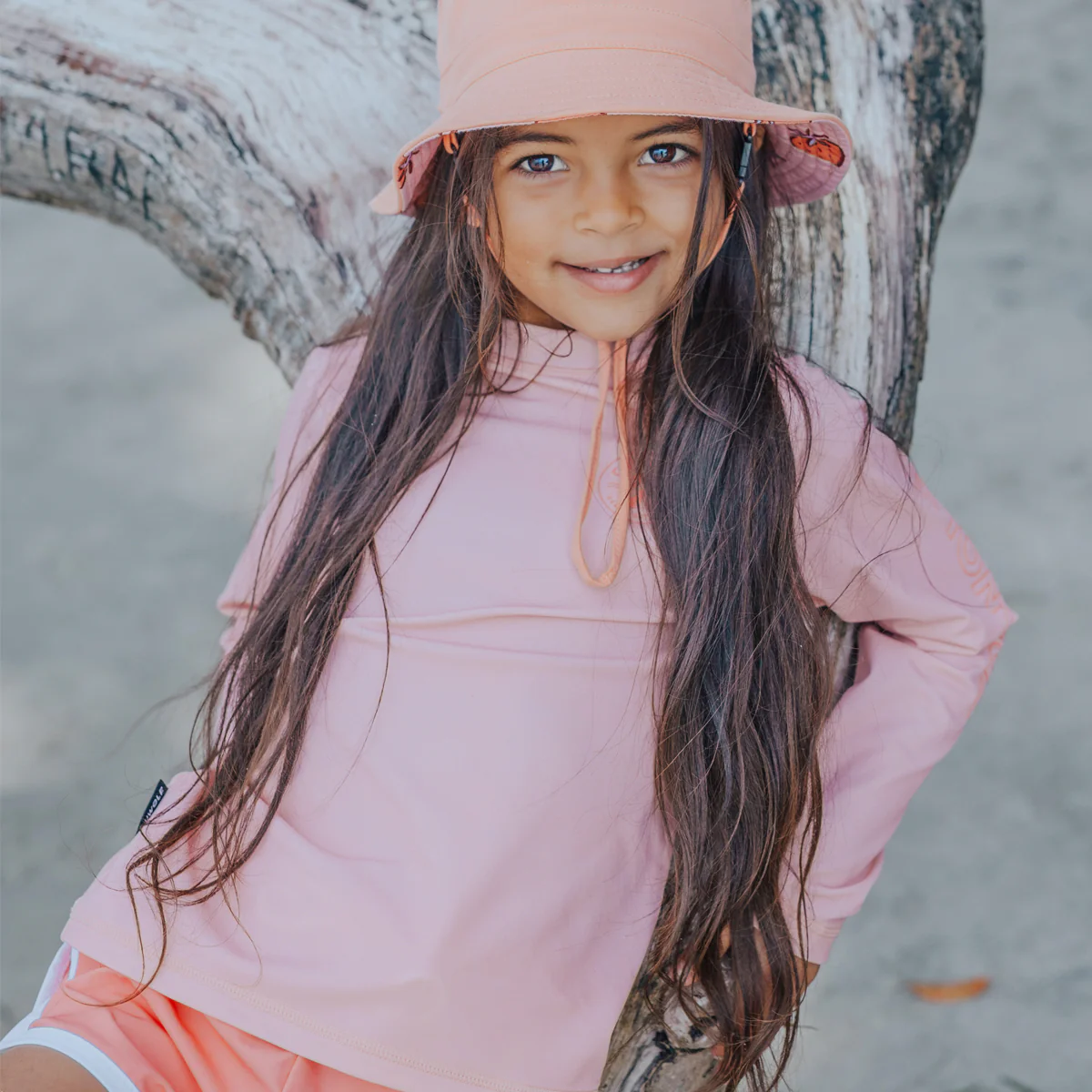 LONG SLEEVE RASH VEST Pink - Image 5