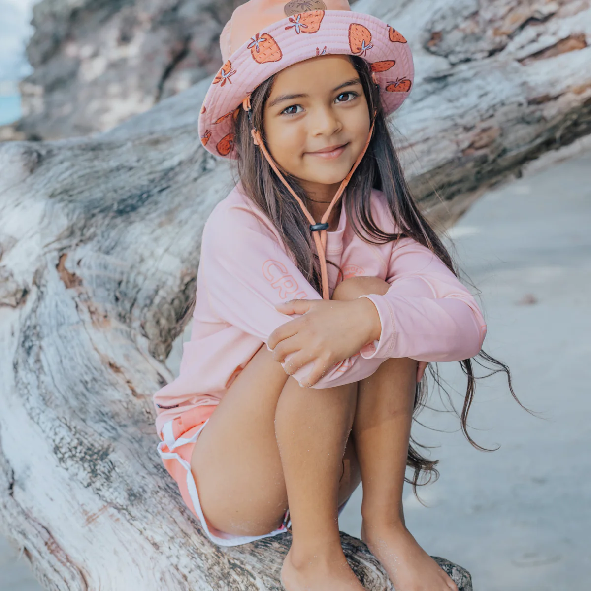 LONG SLEEVE RASH VEST Pink - Image 6