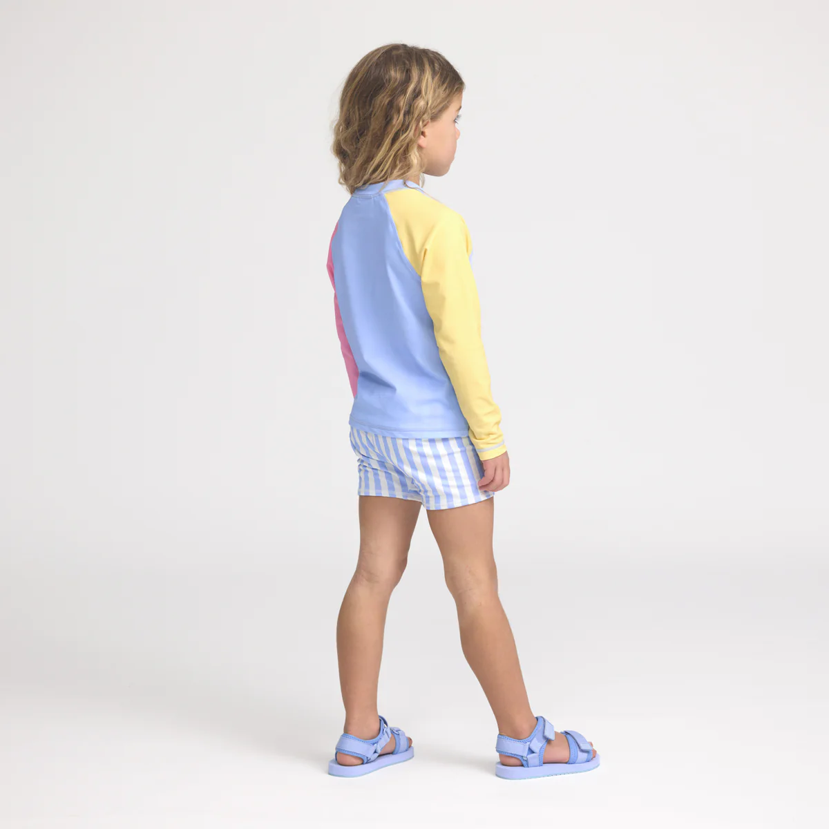 LONG SLEEVE RASH VEST Pop Colourblock - Image 5