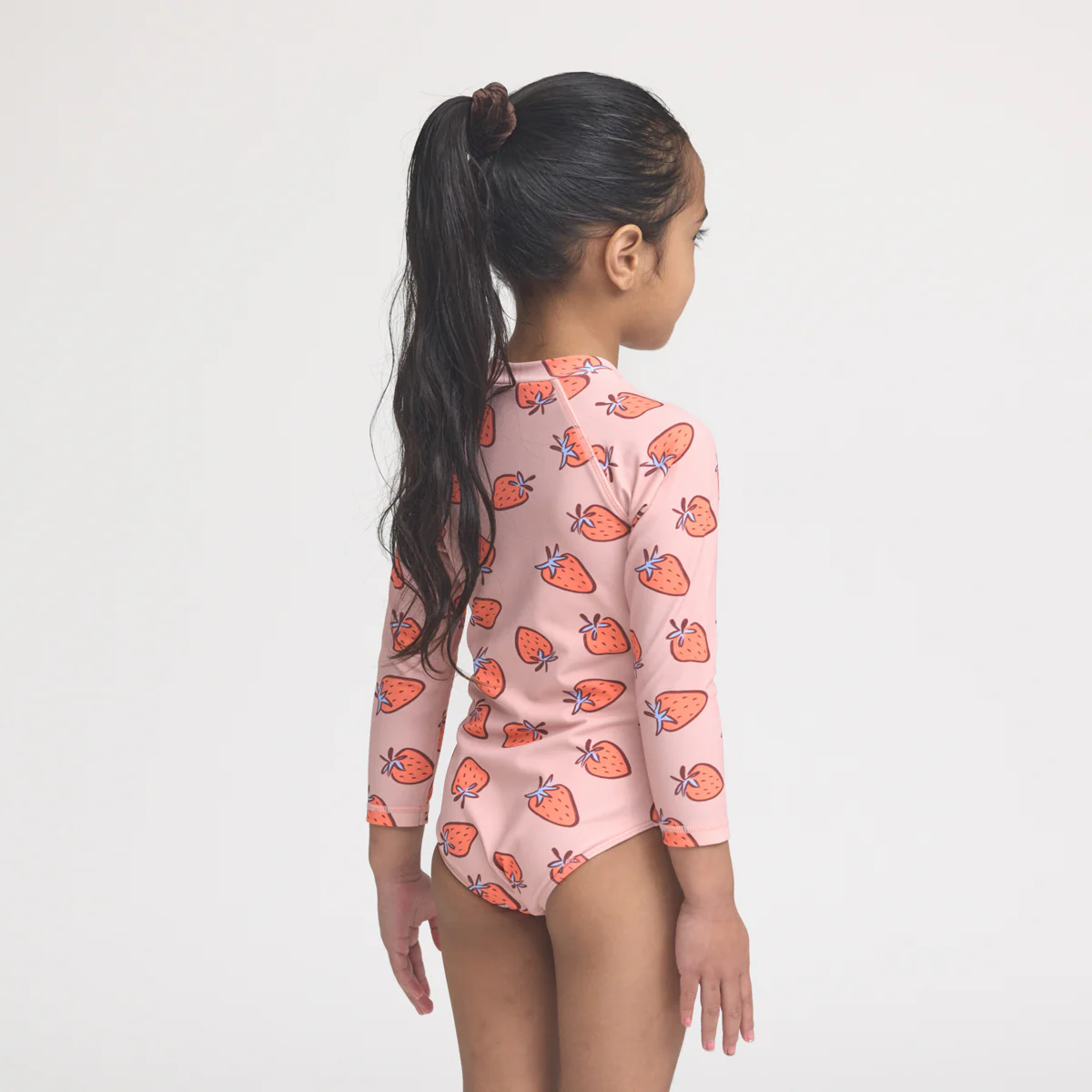 LONG SLEEVE SWIMSUIT Strawberry Splash - Image 5