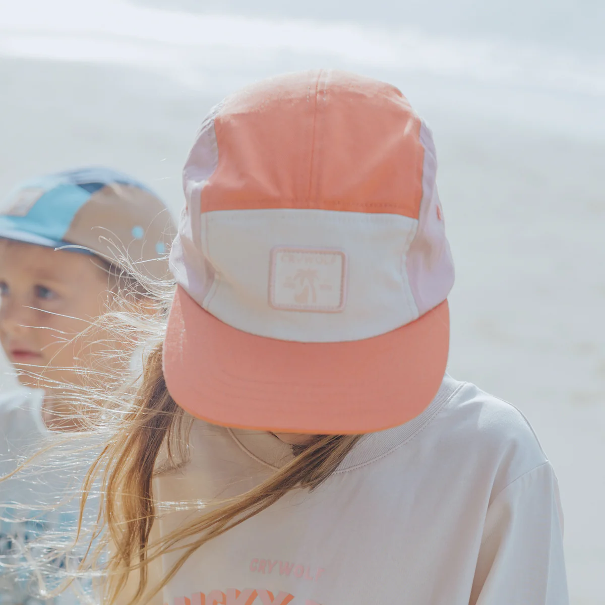 LUCKY CAP Coral Colourblock - Image 5