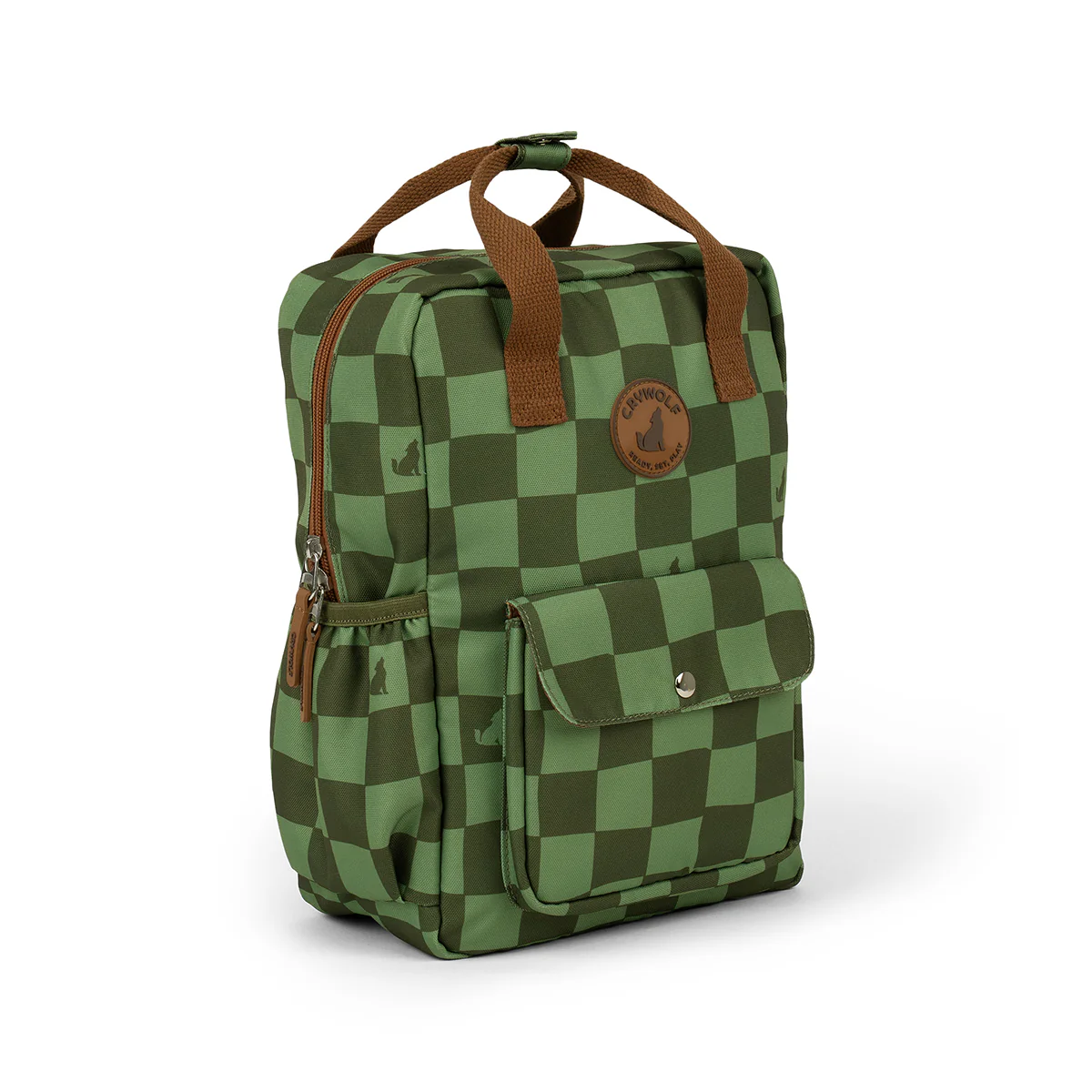MINI BACKPACK Green Check - Image 5