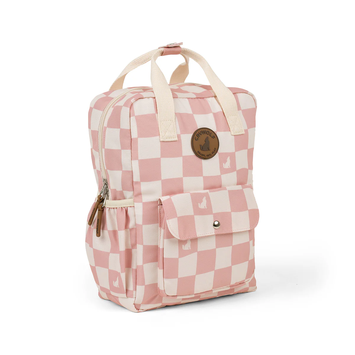MINI BACKPACK Pink Check - Image 5