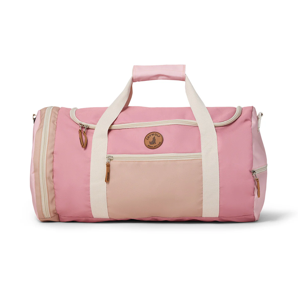PACKABLE DUFFEL Blush Colourblock