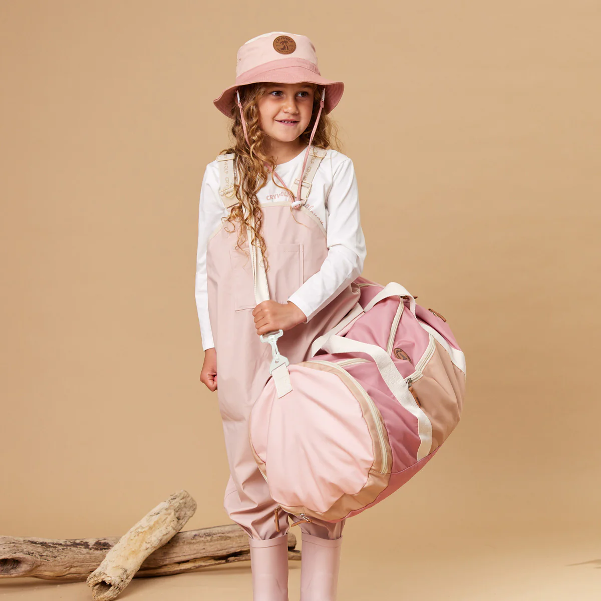 PACKABLE DUFFEL Blush Colourblock - Image 3