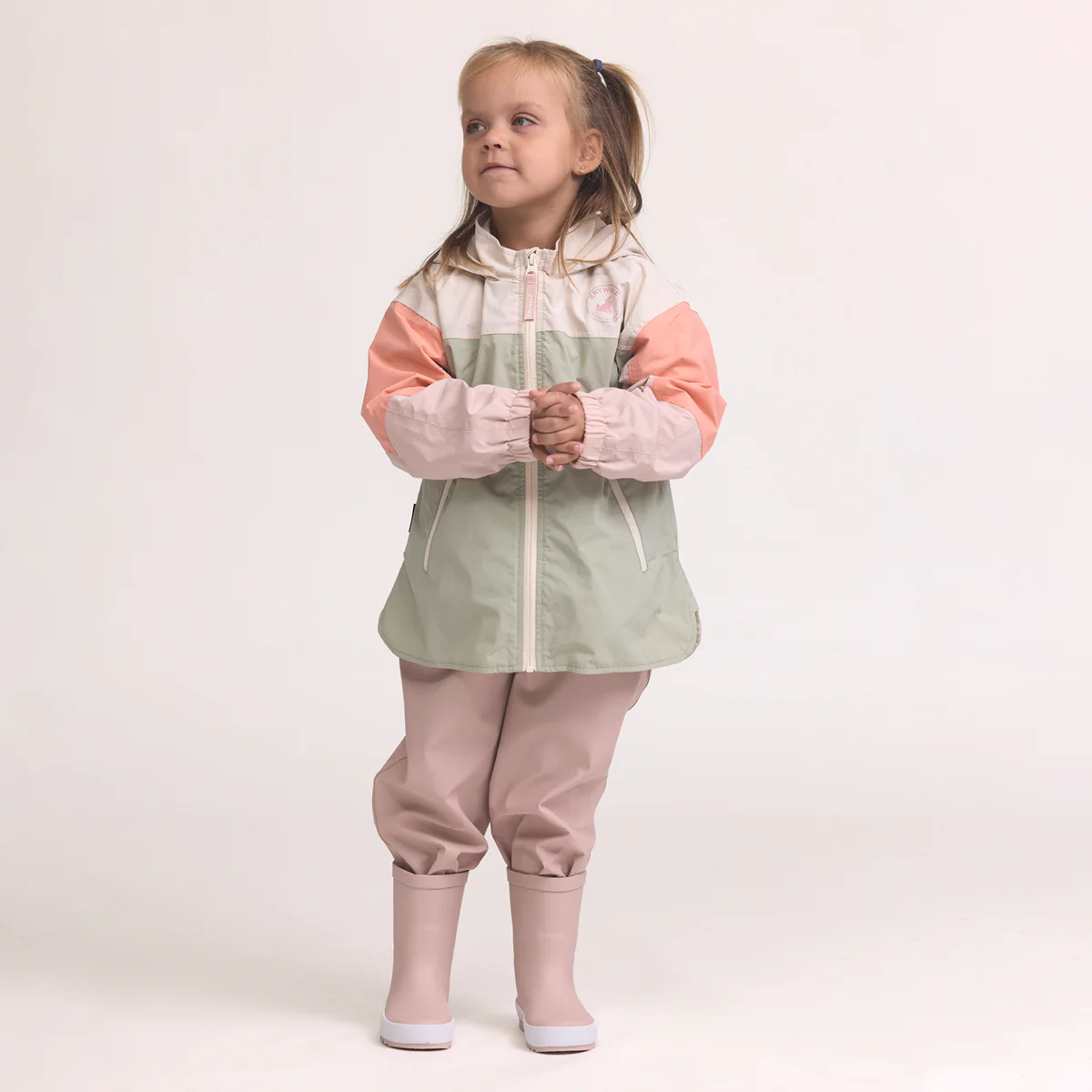 PACKABLE JACKET Harvest Colourblock - Image 2
