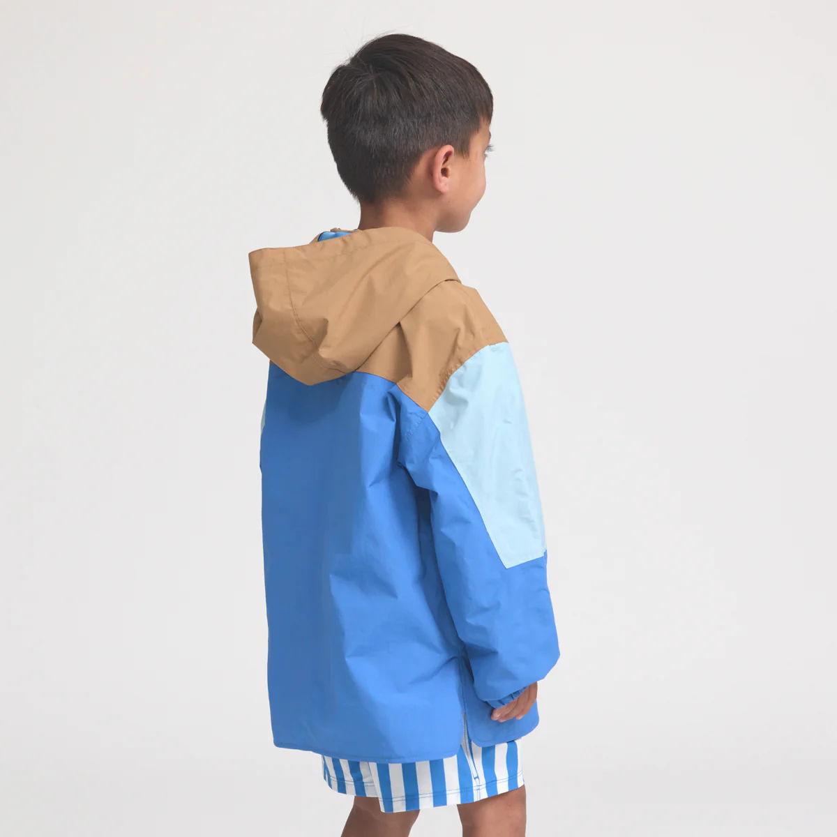 PACKABLE JACKET Ocean Colourblock - Image 5