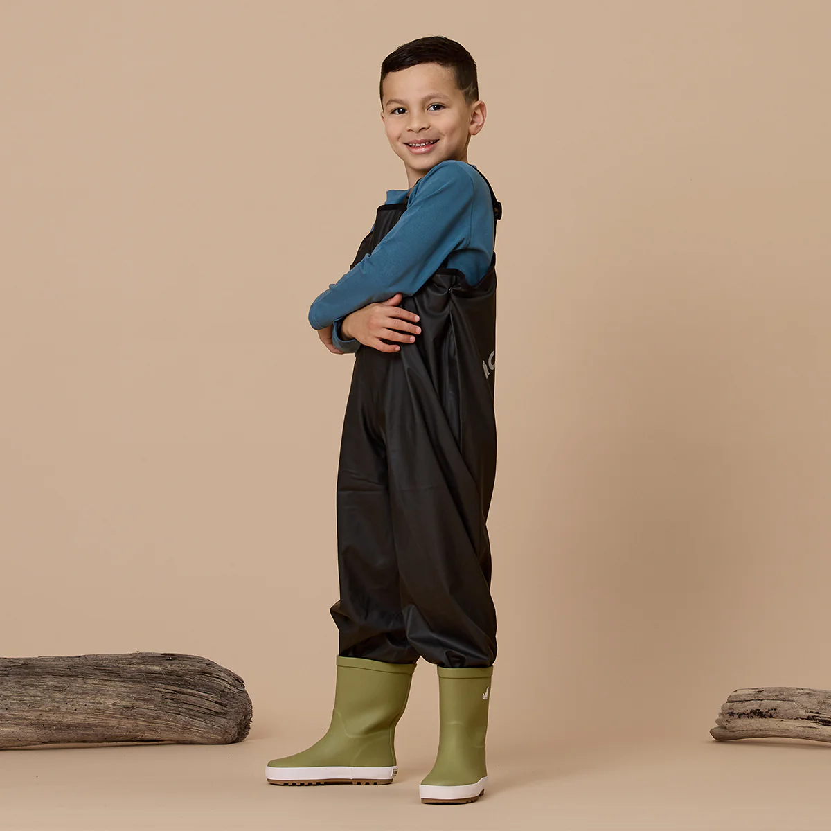 RAIN OVERALLS Black - Image 5