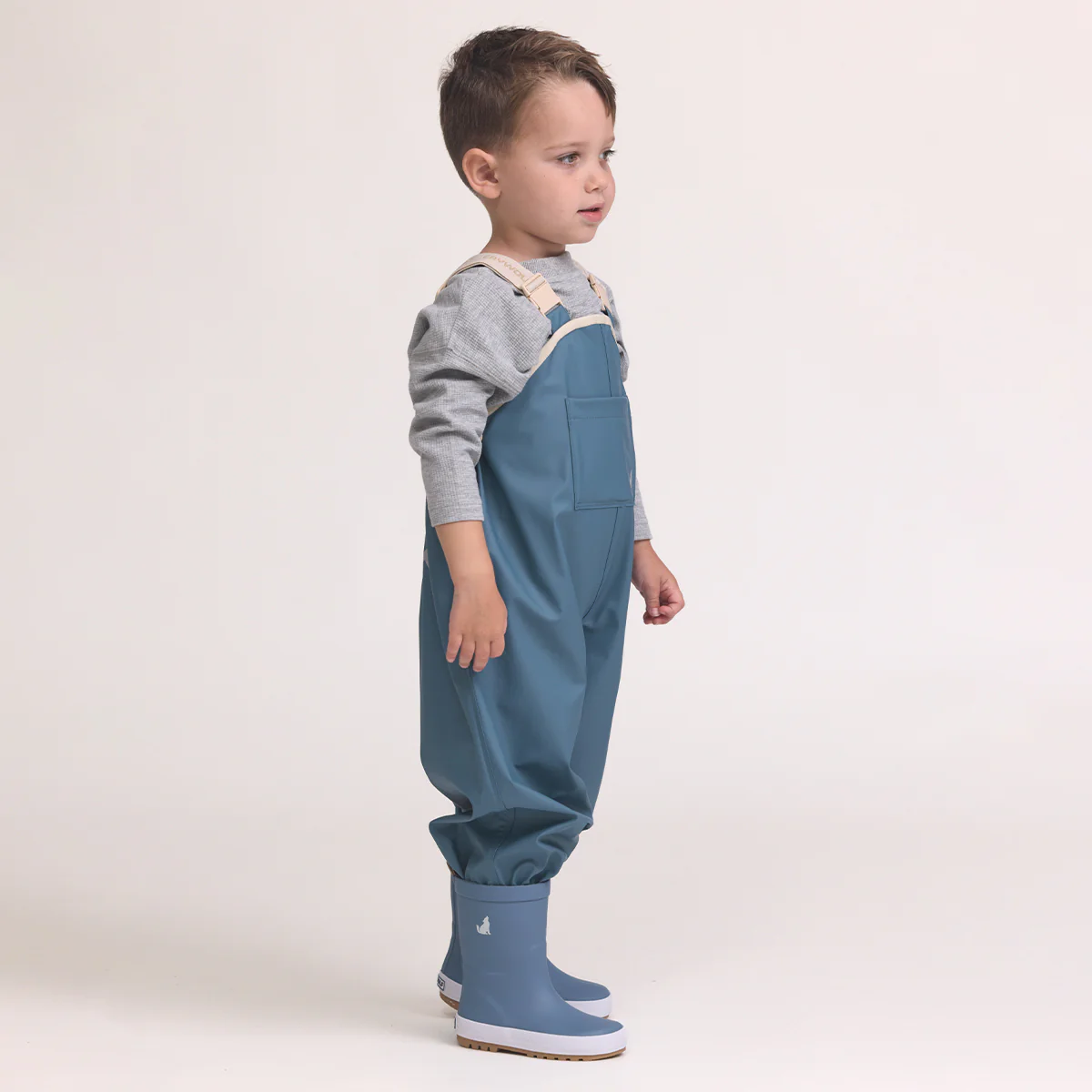 RAIN OVERALLS Highland Blue - Image 4