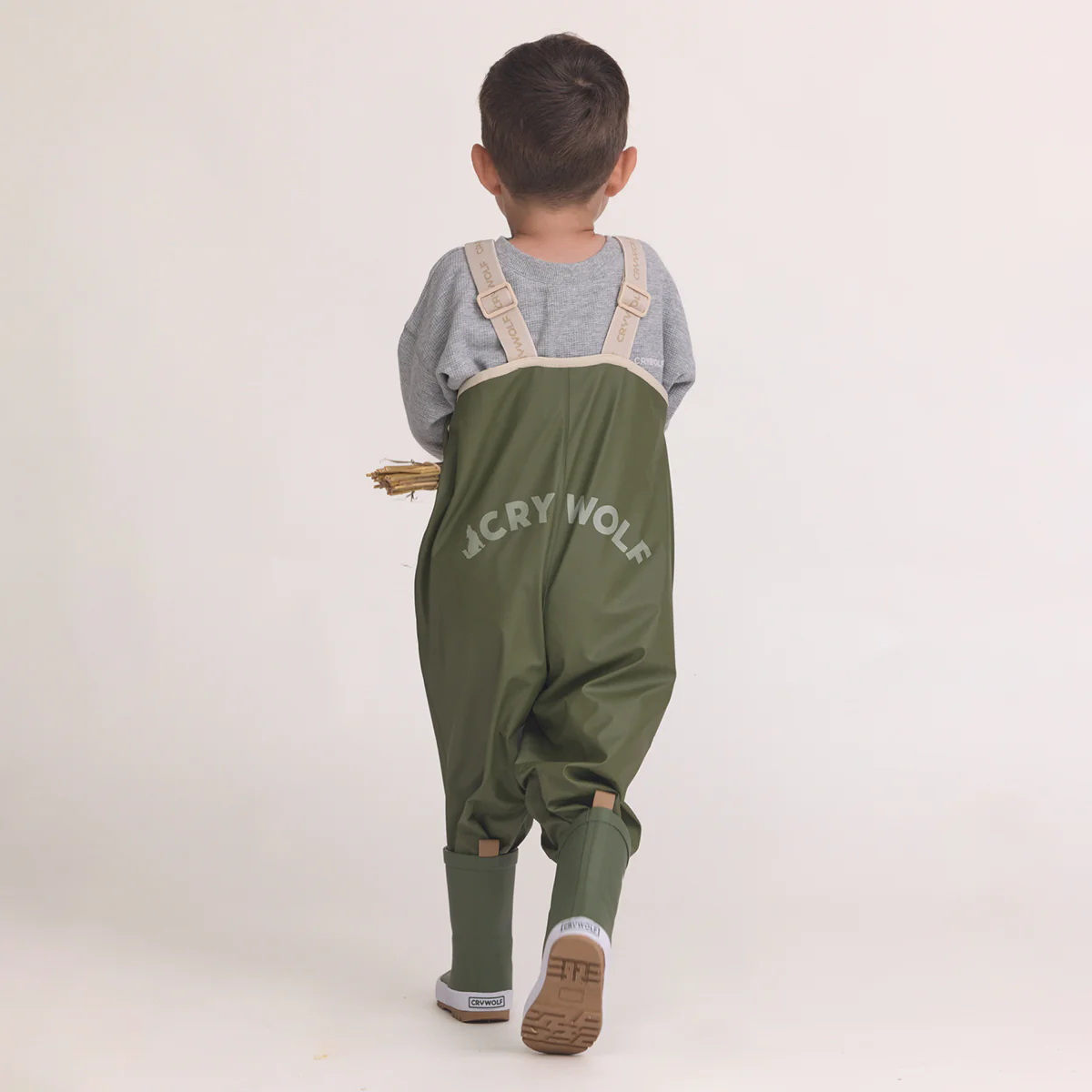 RAIN OVERALLS Olive - Image 5