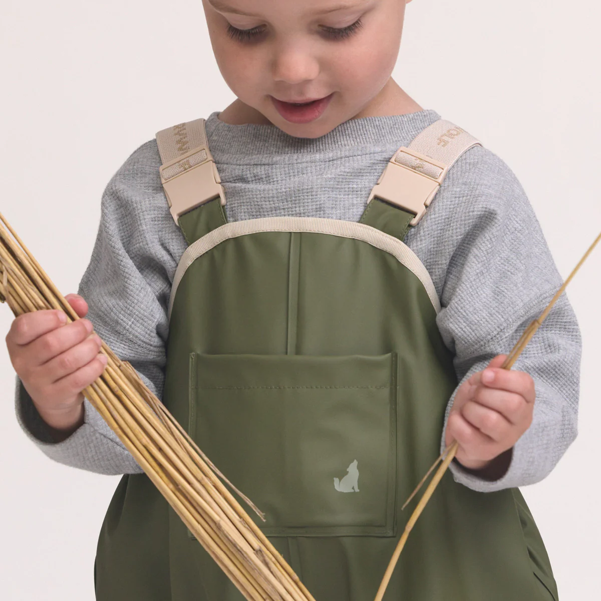 RAIN OVERALLS Olive - Image 6