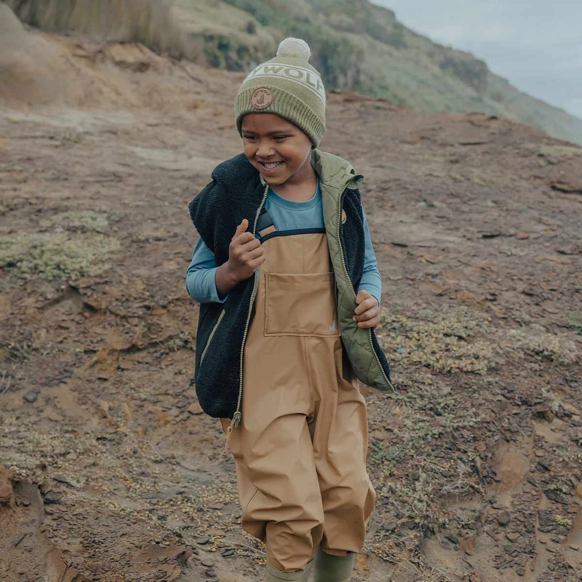 RAIN OVERALLS Tan - Image 4
