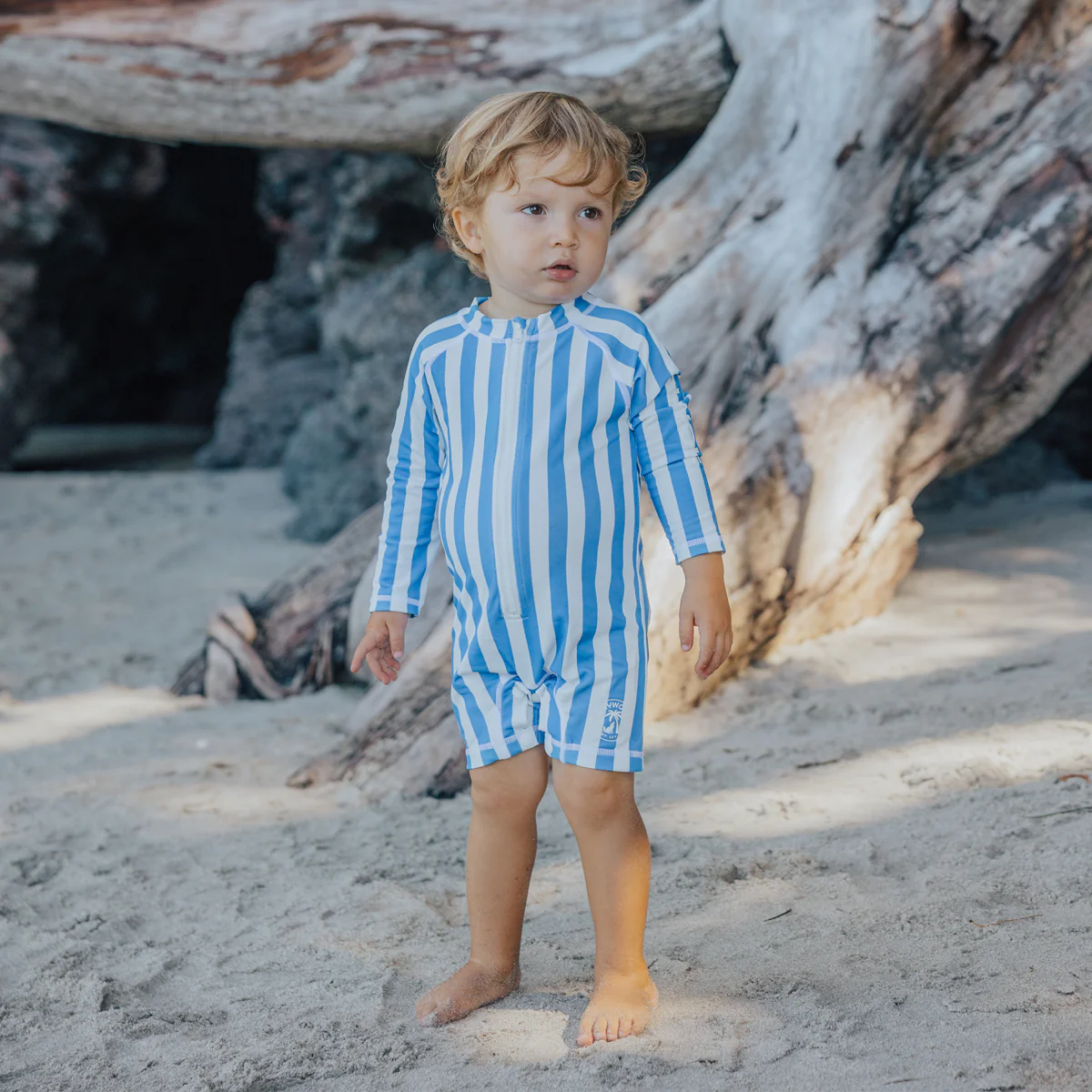BABY RASH SUIT Deep Sea Stripe - Image 5