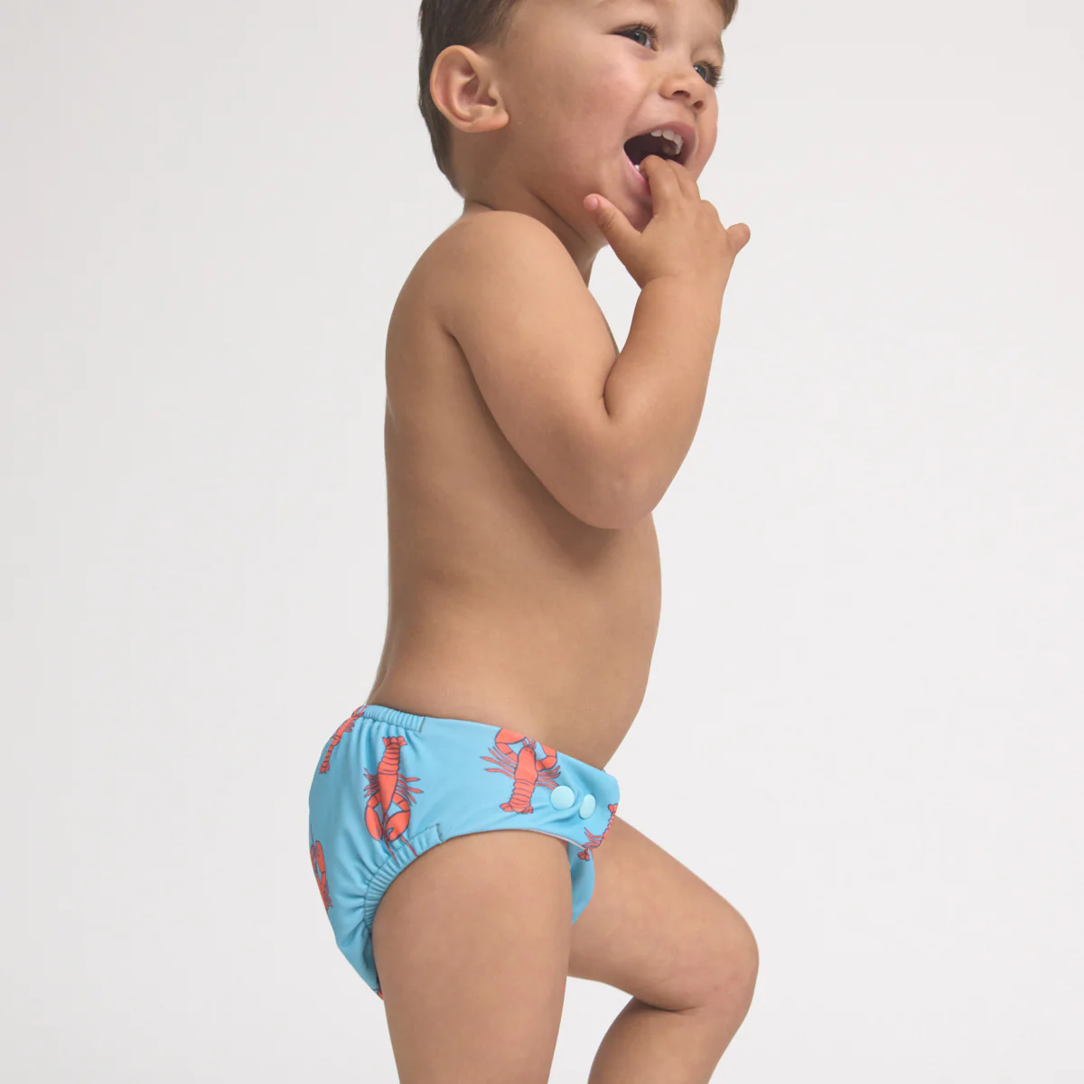 REUSABLE SWIM NAPPY Little Lobsters - Image 4