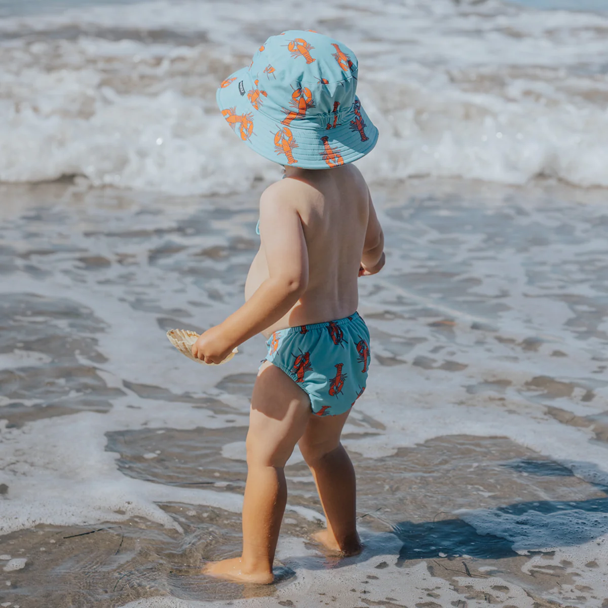 REUSABLE SWIM NAPPY Little Lobsters - Image 5