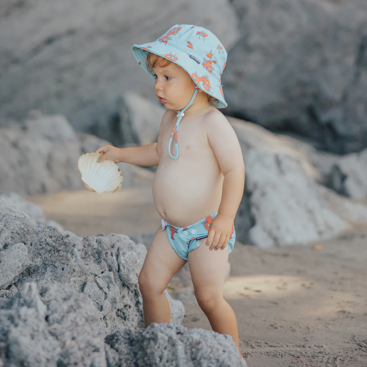 REUSABLE SWIM NAPPY Little Lobsters - Image 7