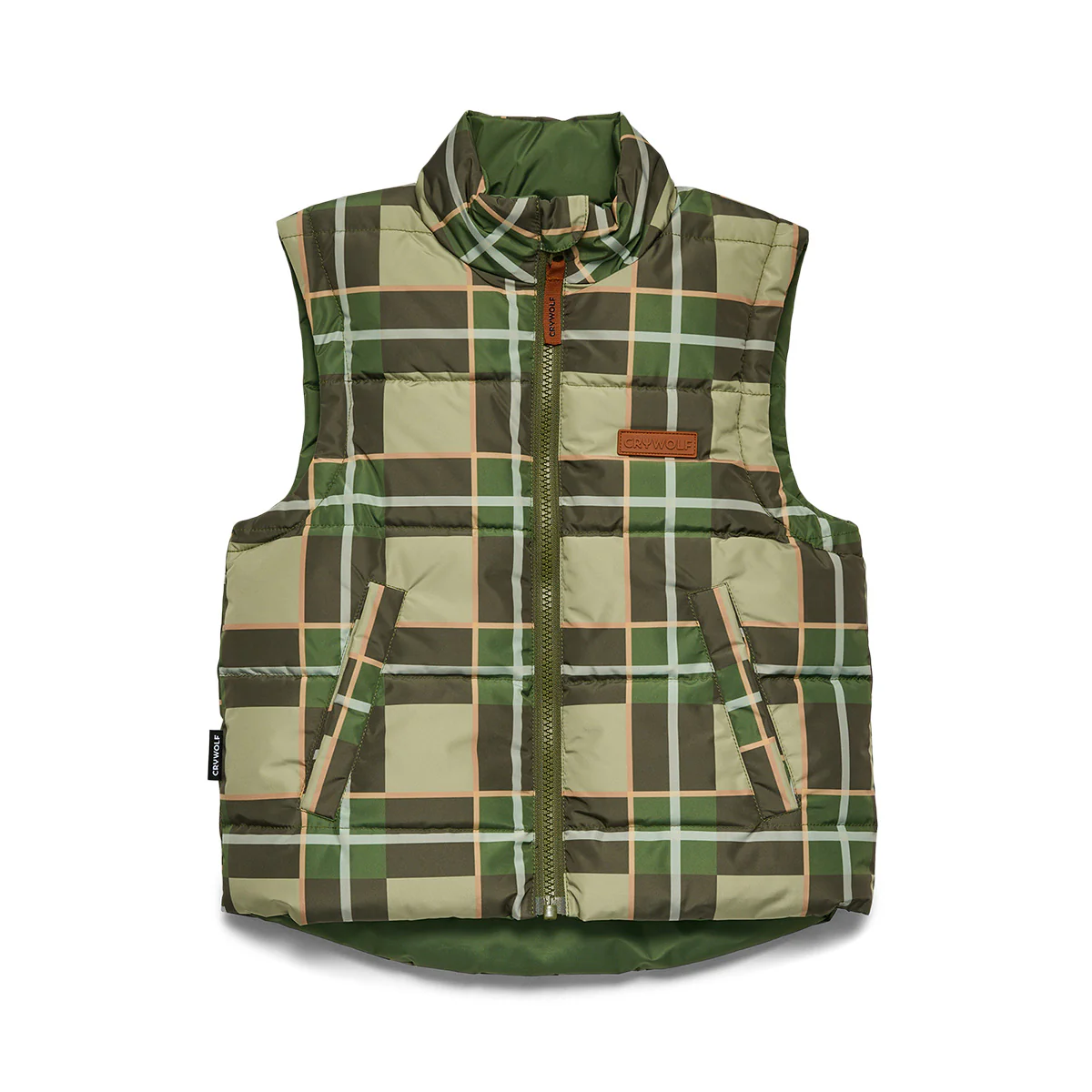 REVERSIBLE ECO-VEST Field Plaid - Image 3