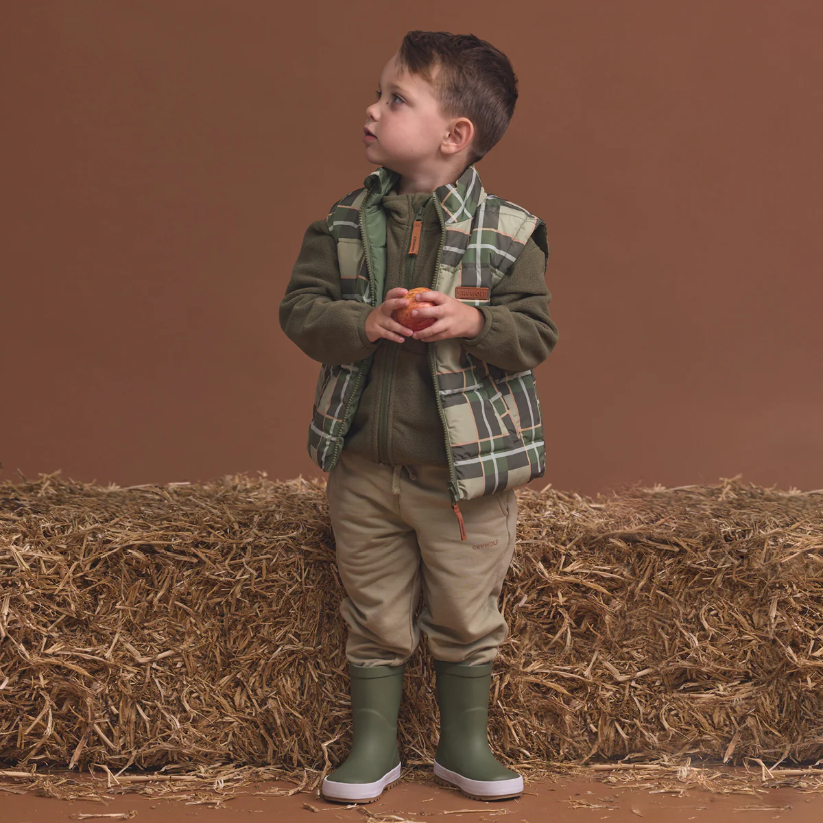 REVERSIBLE ECO-VEST Field Plaid - Image 6