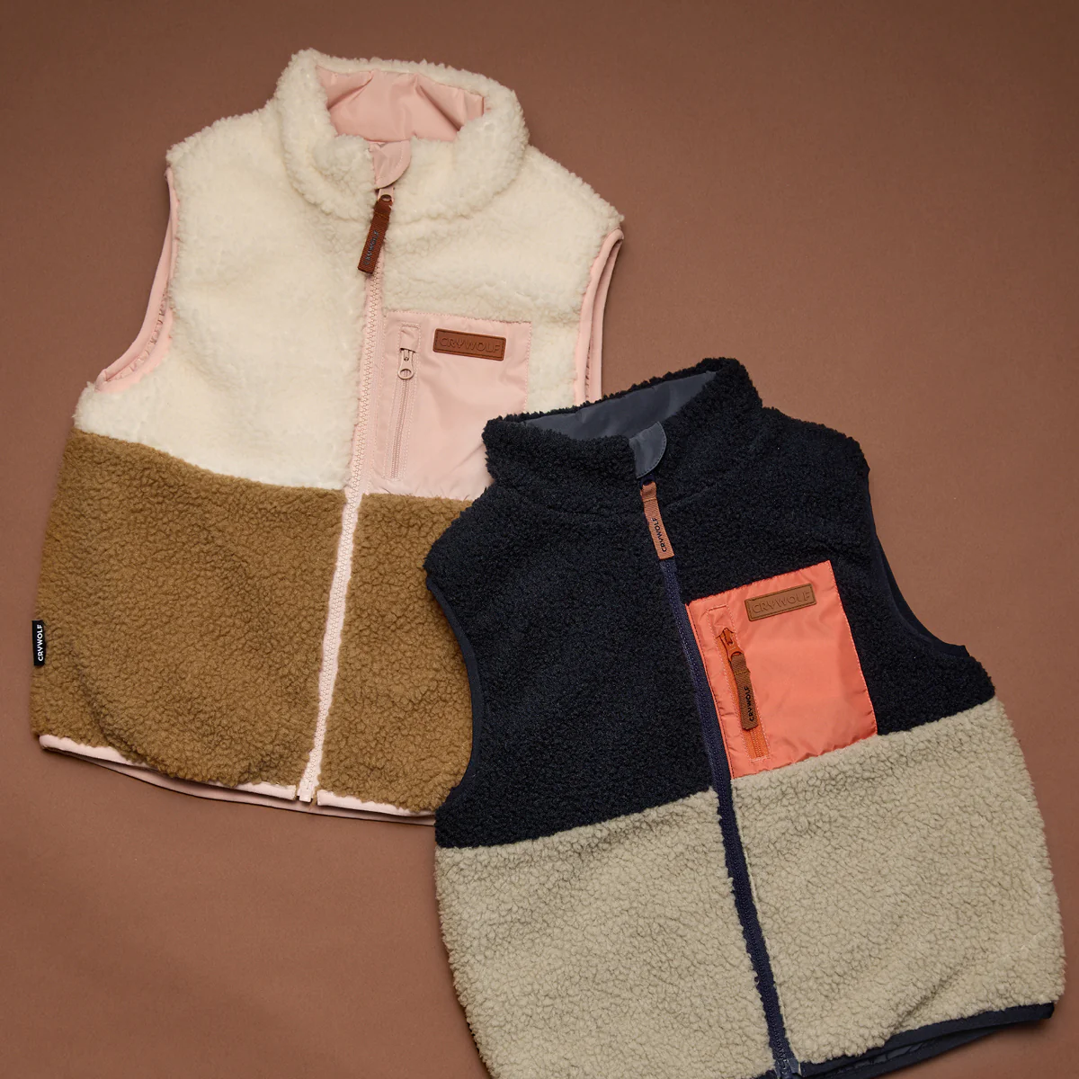 REVERSIBLE YETI VEST Harvest Colourblock - Image 11