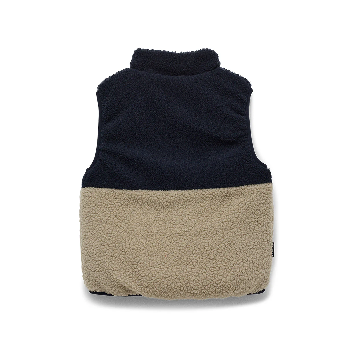 REVERSIBLE YETI VEST Ash Colourblock - Image 4