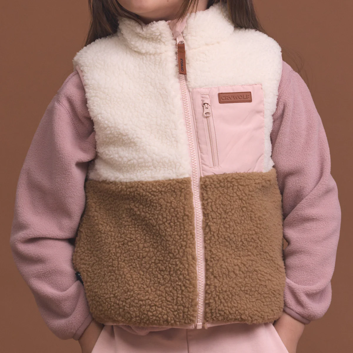 REVERSIBLE YETI VEST Harvest Colourblock - Image 6