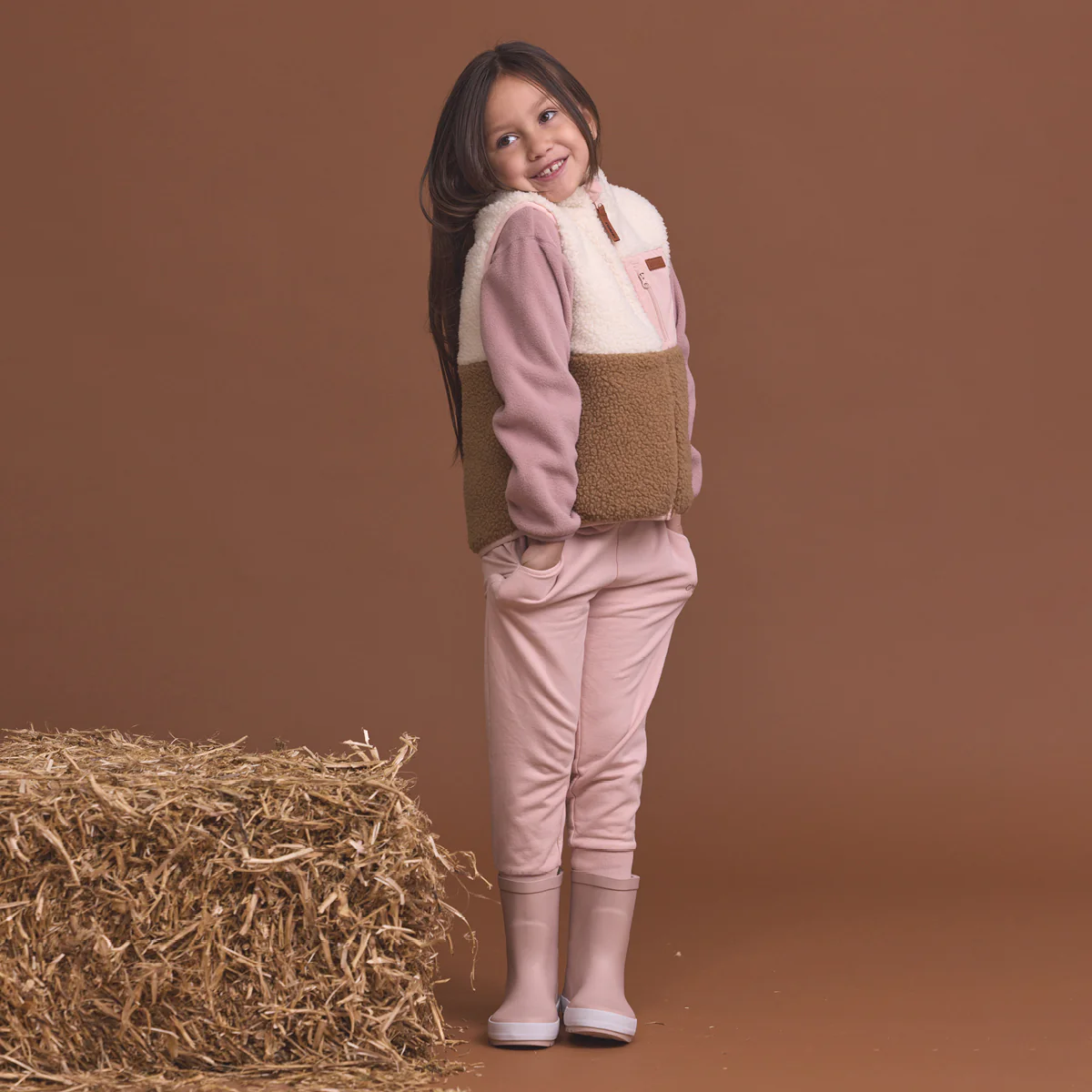 REVERSIBLE YETI VEST Harvest Colourblock - Image 7