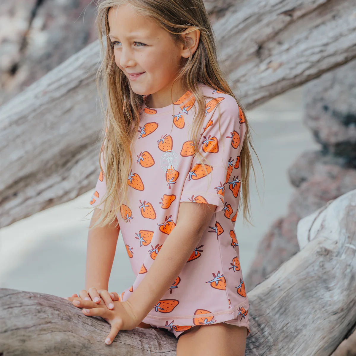 SHORT SLEEVE RASH SET Strawberry Splash - Image 5