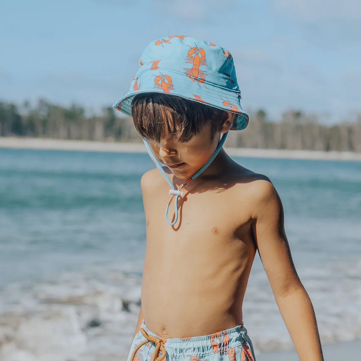 SWIM BUCKET HAT Little Lobsters - Image 3