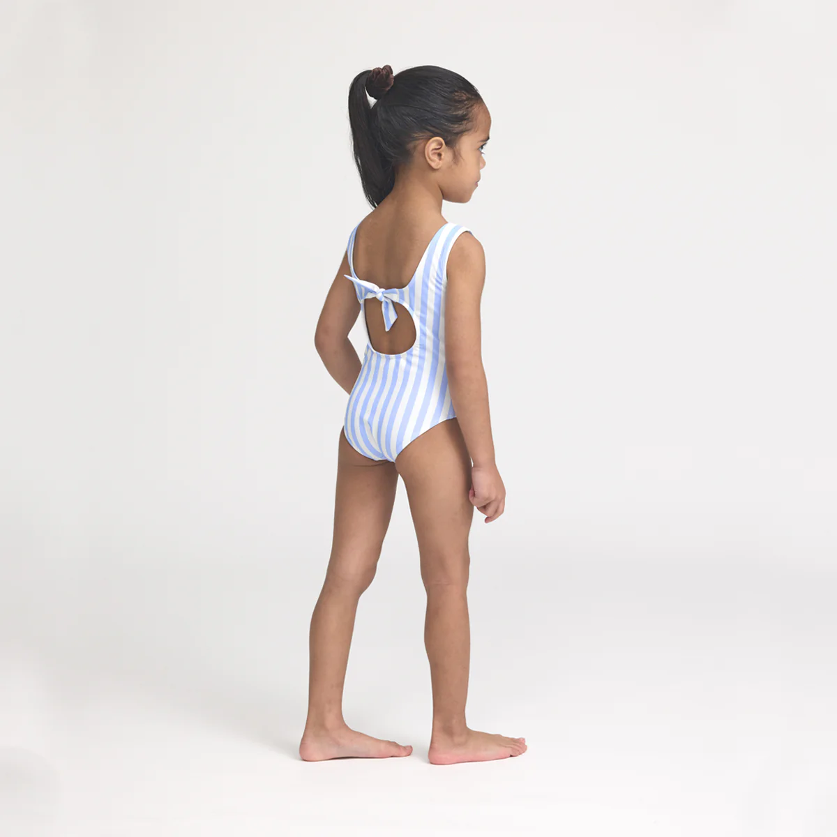 SWIMSUIT Sky Blue Stripe - Image 2