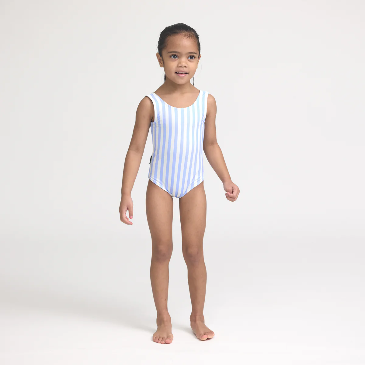 SWIMSUIT Sky Blue Stripe - Image 4