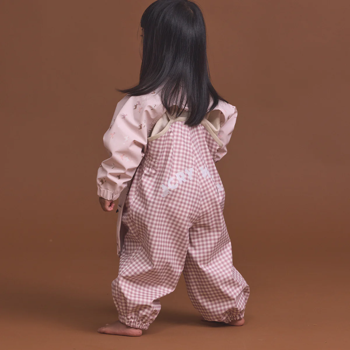 BABY WANDER OVERALL Gingham - Image 5